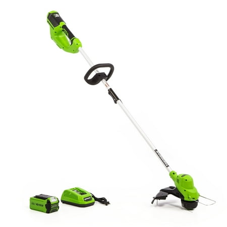 Greenworks 40V 15 in. String Trimmer with 2.5 Ah Battery and Quick Charger  - PRICE DROP AT WALMART!