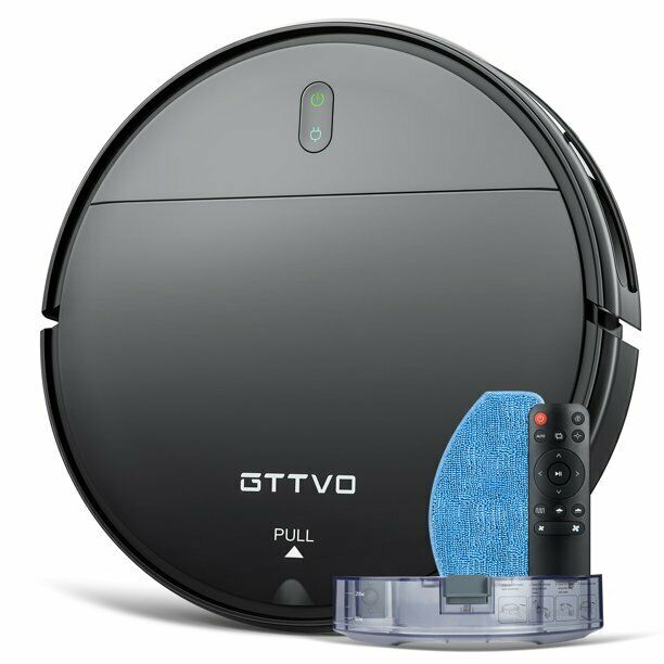 GTTVO BR150 Robot Vacuum Cleaner and Mop 2 in 1 Mopping Robotic Vacuum Combo