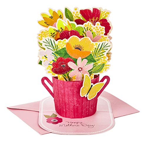 Hallmark Paper Wonder Mothers Day Pop Up Card (Flower Bouquet, You Deserve This Day) MOTHERS DAY DEAL!
