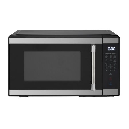 Hamilton Beach 1.1 Cu. ft. 1000 W Mid Size Microwave Oven, 1000W, Stainless Steel