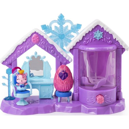 Hatchimals CollEGGtibles, Glitter Salon Playset with 2 Exclusive Hatchimals, Girl Toys, Girls Gifts for Ages 5 and up