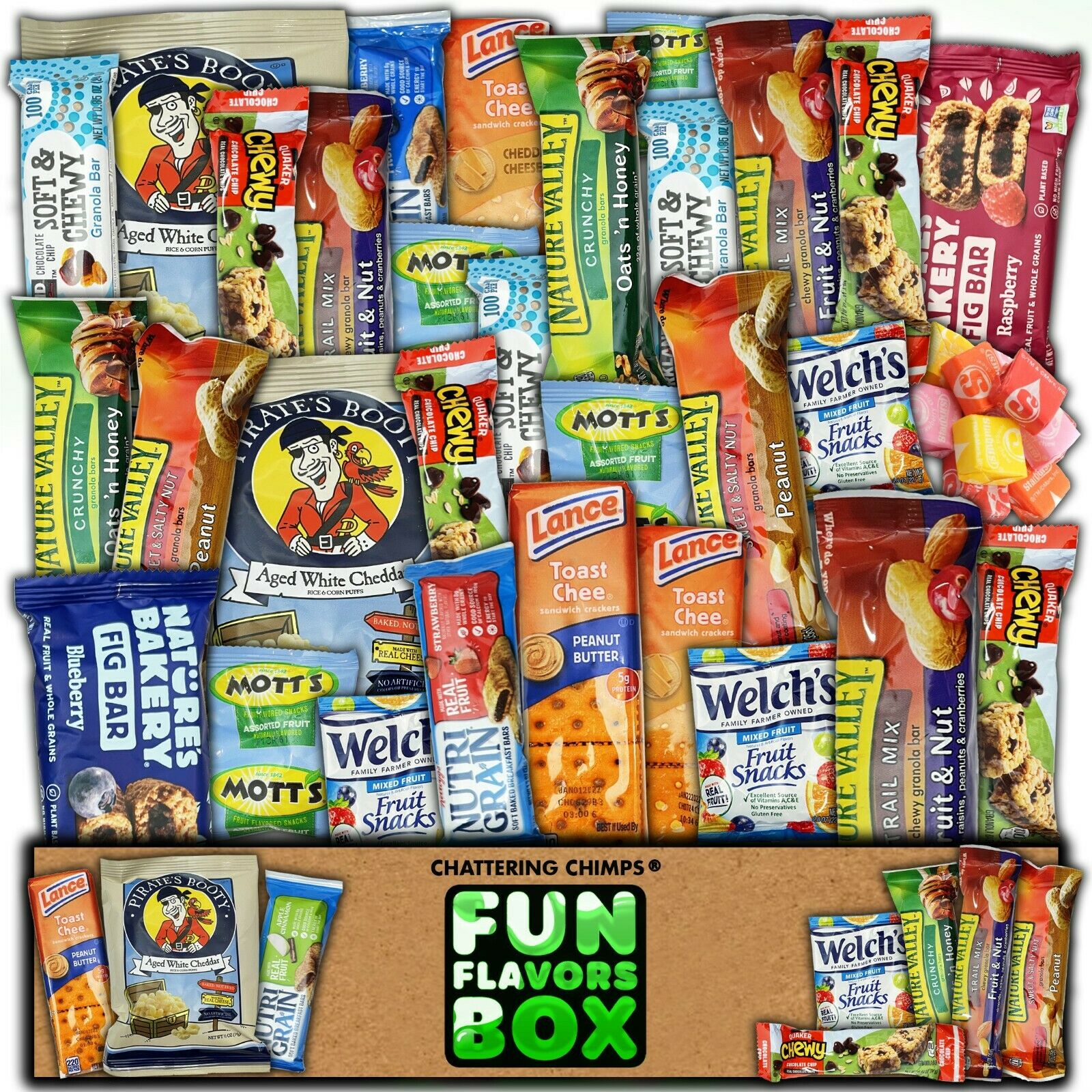 Healthy Snacks Ultimate Care Package 45 Count Snack Sampler Variety Bundle