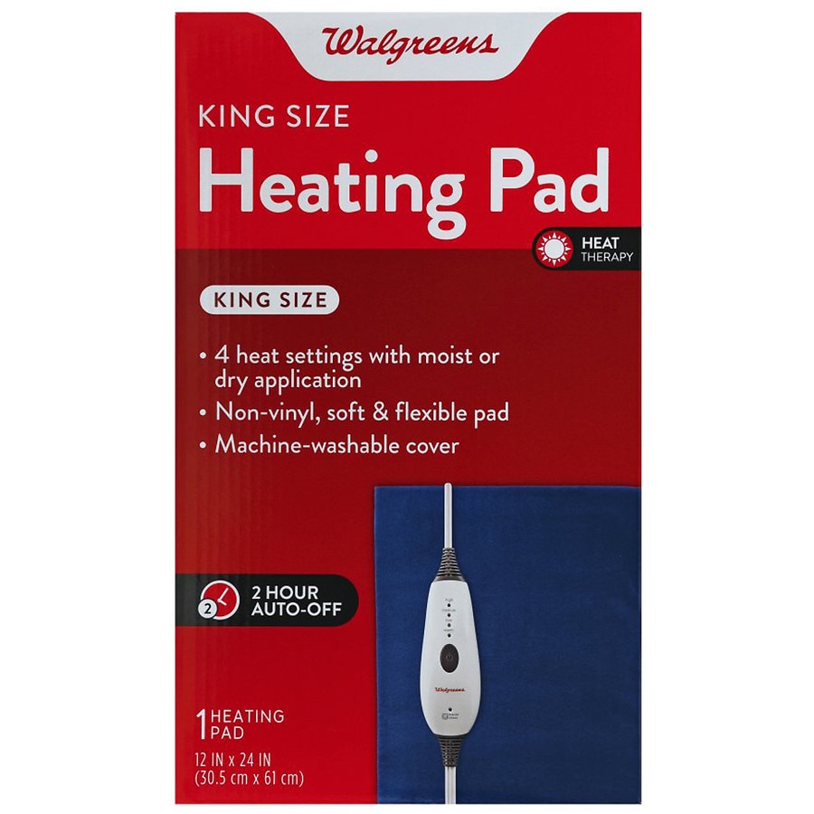 Heating Pad King Moist / Dry1.0ea on Sale At Walgreens
