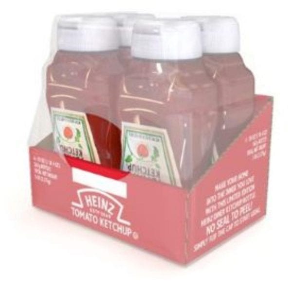 Heinz Original Tomato Ketchup (4 Pack) only 25 cents!