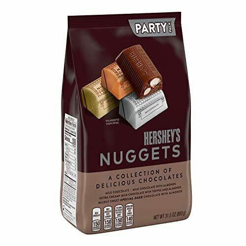 HERSHEY'S NUGGETS Assorted Chocolate Candy Mix Easter 31.5 oz Bulk Party Pack