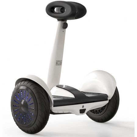 Hiboy Self-Balancing Electric Scooter with Steering Bar, Smart J5 Hoverboards with APP Control, White