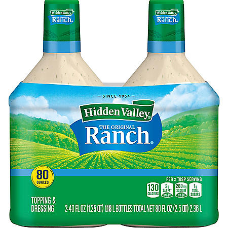 Hidden Valley Original Ranch Dressing 2x40oz