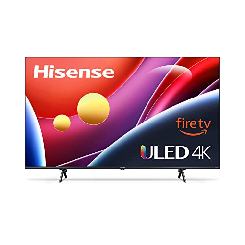 Hisense 58-inch ULED U6 Series Quantum Dot LED 4K UHD Smart Fire TV (58U6HF, 2022 Model)