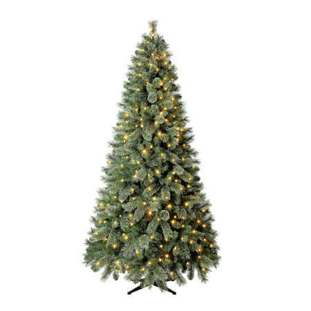 Holiday Time Prelit 300 LED Color-Changing Lights, Liberty Pine Artificial Christmas Tree, 7.5'