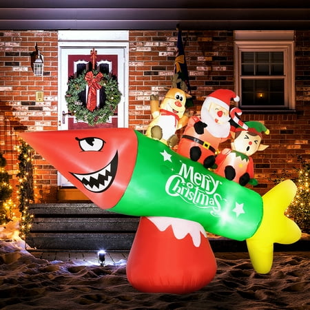 INFLATABLE SANTA OUTDOOR CLEARANCE