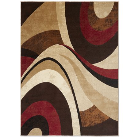 Home Dynamix Tribeca Slade Area Rug, Brown/Red, 7'10" x 10'6" Rectangle