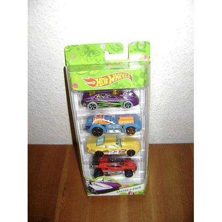 Hot Wheels Easter 4 Pack of Cars New in Package Target 2015