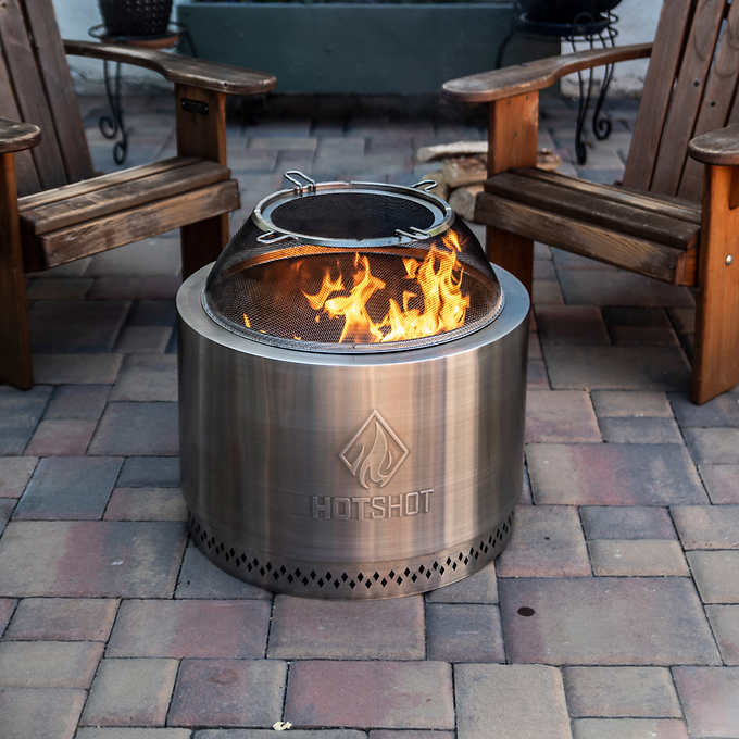 HotShot 22" Wood Burning Fire Pit on Sale At Costco