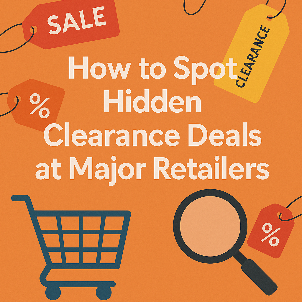 How to Spot Hidden Clearance Deals at Major Retailers Hidden Clearance Deals