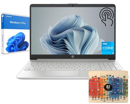 Hp Newest 15.6'' Touchscreen Laptop For Business And Student, I3-1215U (6-Cores, Beat I5 1135G7), 16Gb Ram, 1Tb Ssd, Windows 11 Pro, Silver