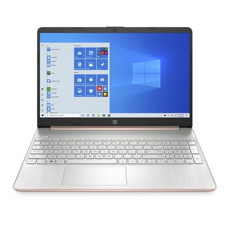 HP 15-EF1077NR 15.6" Notebook with AMD Athlon Gold 3150U 4GB DDR4 256GB SSD Windows 10 Home Laptop