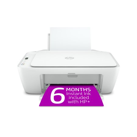 HP DeskJet 2752e All-in-One Wireless Color Inkjet Printer with 6 Months Instant Ink Included with HP+ On Sale At Walmart