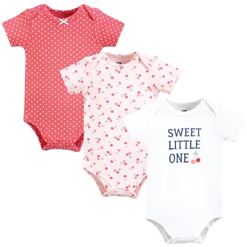 AMAZON Glitches and Price Mistakes Hudson Baby Unisex Baby Cotton Bodysuits, Sweet Cherry, 18-24 Months