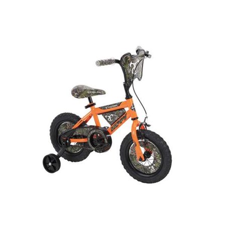 Huffy 22240 12 in. True Timber Kids Bike, Orange - One Size