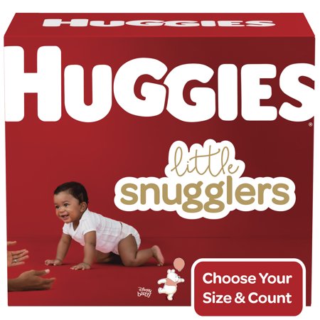 Huggies Little Snugglers Soft Comfortable Wetness Indicator Fragrance Paraben Chlorine and Free Hypoallergenic Diapers - Size 2, 128 Count
