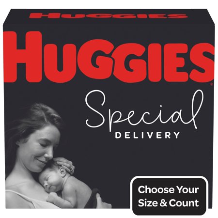 Huggies Special Delivery Hypoallergenic Newborn Baby Diapers, 76 Ct