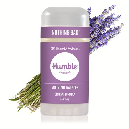 Humble Brands Natural Deodorant, Mountain Lavender, 2.5oz