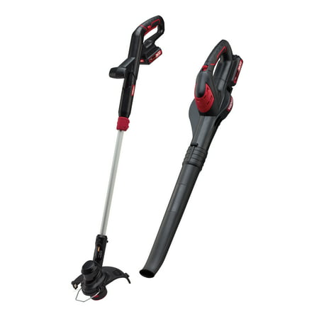 Hyper Tough 20V Max Cordless Combo Kit, 10-inch String Trimmer & 130 mph Sweeper On Sale At Walmart