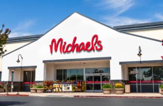 Michaels' store entrance