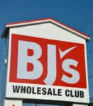 BJ's Wholesale Club sign
