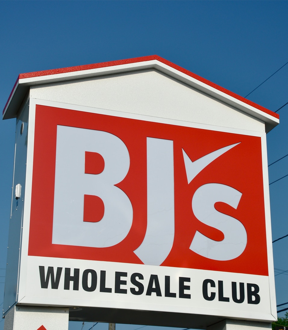 BJ's Wholesale Club sign