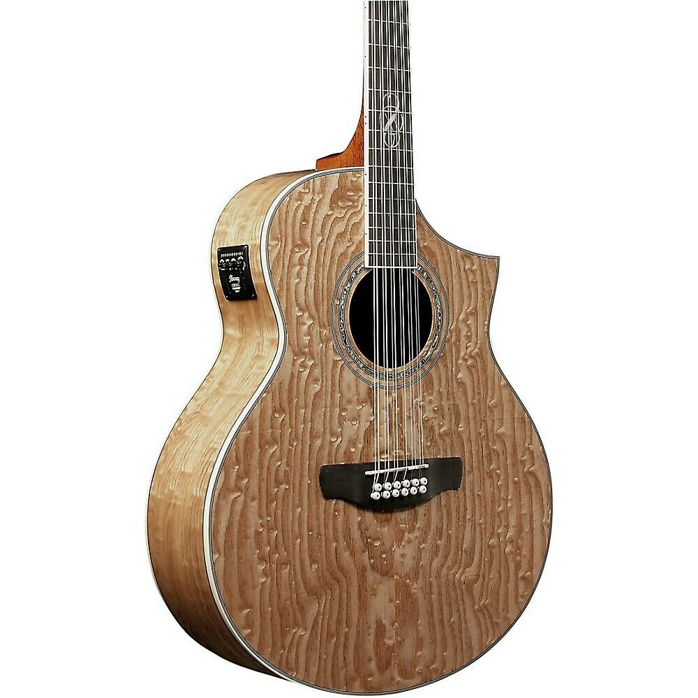 Ibanez Exotic Wood Series EW2012ASENT 12-String Acoustic-Electric Guitar Gloss