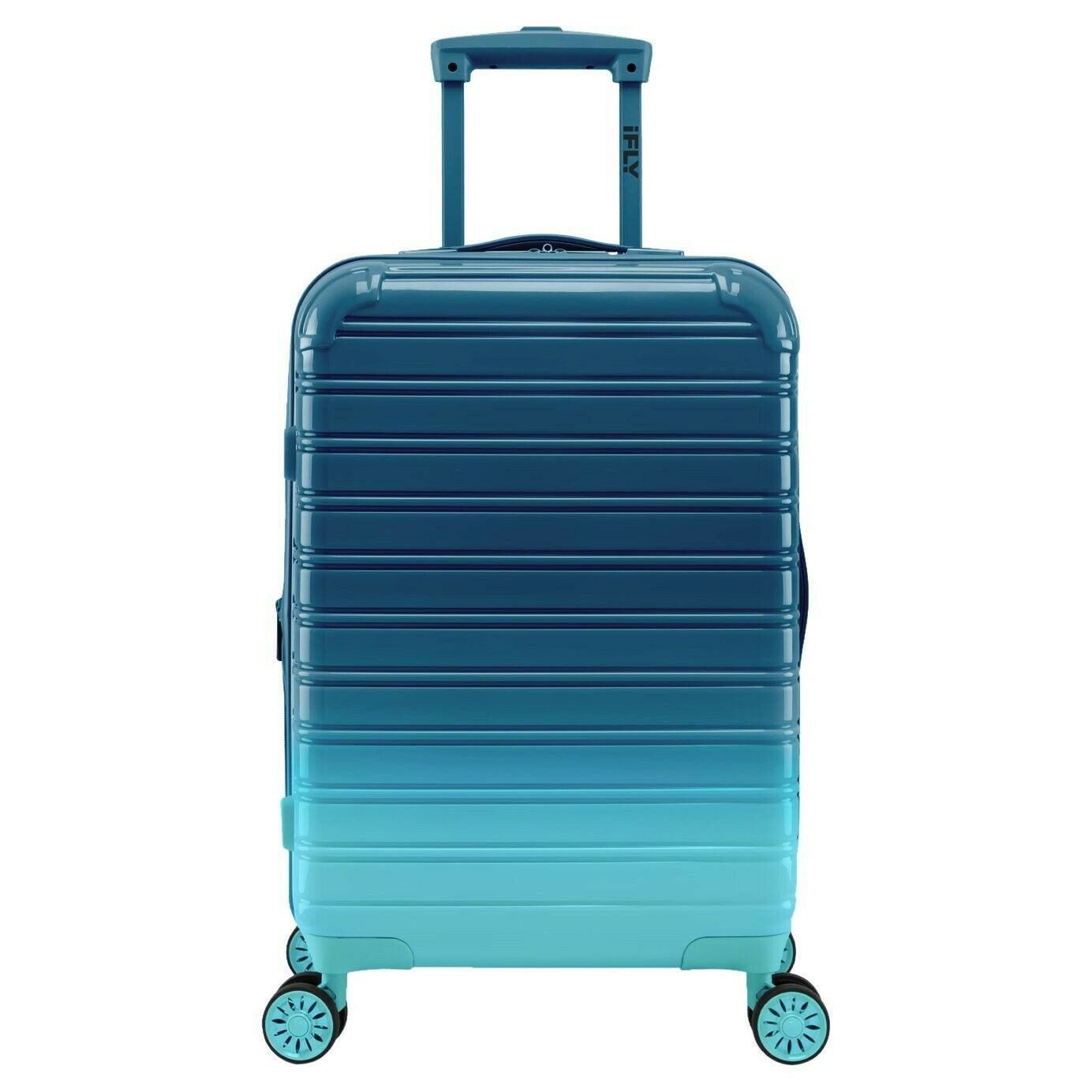 iFLY Hardside Fibertech Carry On Luggage 20", Ocean Breeze