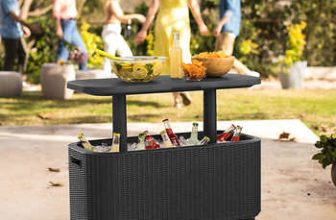 Keter Bevy Bar Table and Cooler Now at Costco!