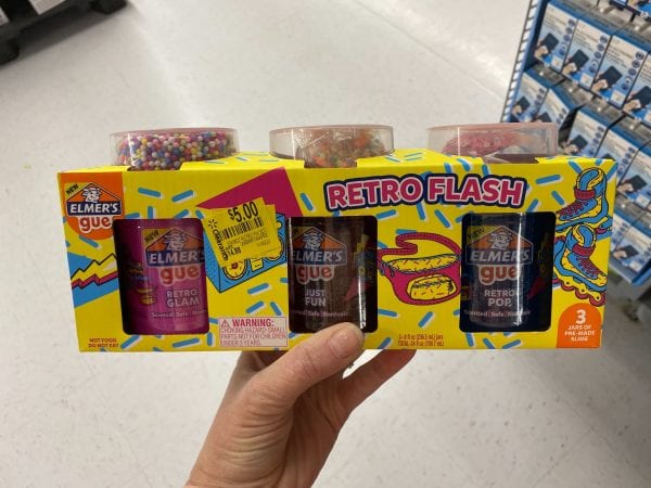 Elmers Retro Flash Fun Slime is JUST $5 at Walmart!