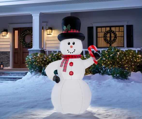 Christmas Holiday Inflatables Now All 75% off at Home Depot!