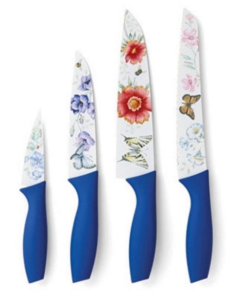 Lenox Butterfly Meadow Kitchen knife Set On Sale Plus Code