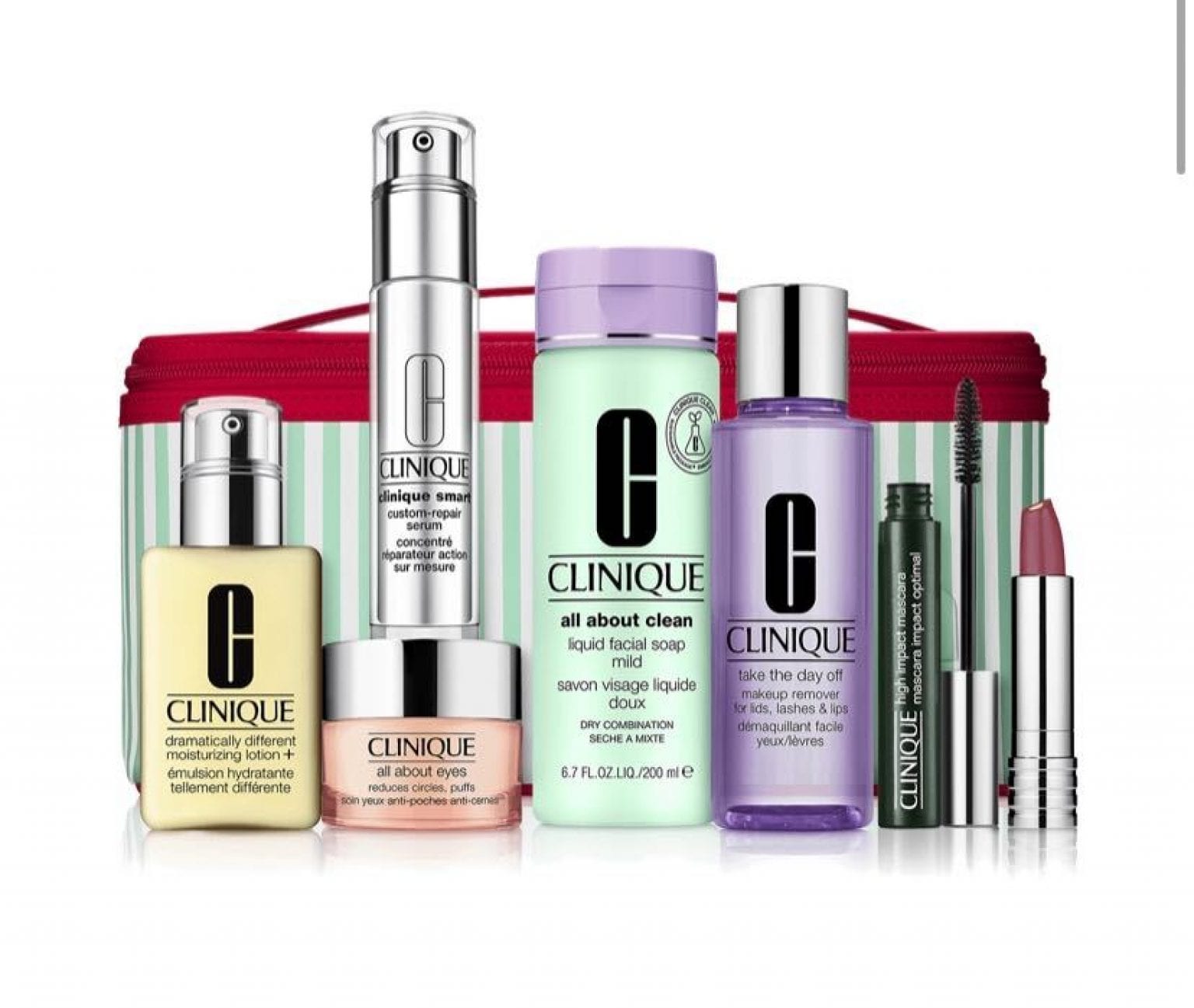 Best Of Clinique Kit Plus 4 free Samples and Cash Back!