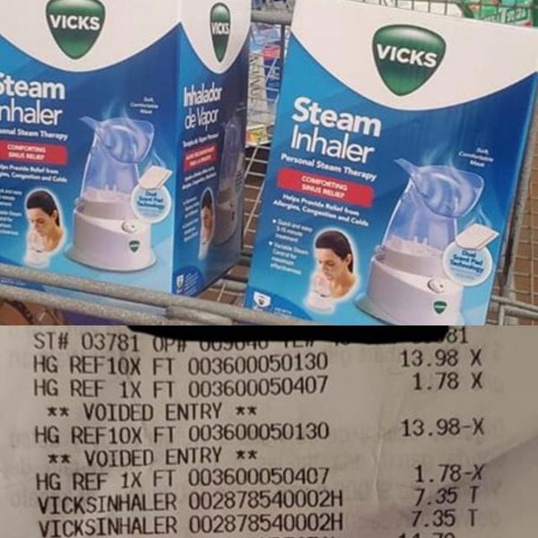 Vicks Personal Steam Inhaler Crazy Cheap!