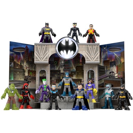 Imaginext DC Super Friends Gotham City Pop-Up Playset & Figures