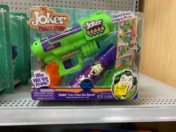 The Joker Prank Shop 2 in 1 Blaster 75% OFF!!!