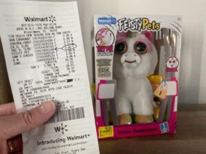 Walmart Clearance! Feisty Pets Unicorn Ringing Up $2!