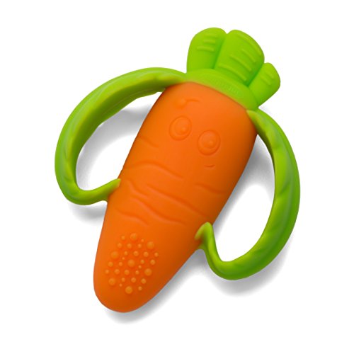 Infantino Lil' Nibble Teethers Carrot - Silicone Soft-Textured teether SALE AT AMAZON!