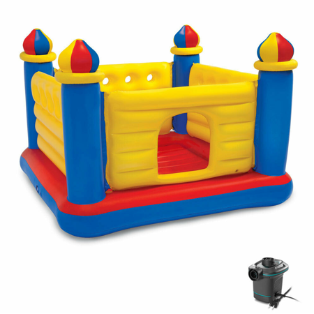 Inflatable Jump-O-Lene Castle Bouncer Ball Pit Playhouse Toy Pump