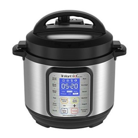 Instant Pot DUO Plus 3 Qt 9-in-1 Multi- Use Programmable Pressure Cooker, Slow Cooker, Rice Cooker, Yogurt Maker, Egg Cooker, Sauté, Steamer, Warmer, and Sterilizer