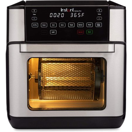 Instant Vortex Pro Air Fryer Oven 9 in 1 with Rotisserie, 10 Qt, EvenCrisp Technology