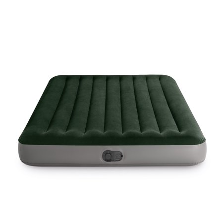 Intex 10In High Prestige Airbed Mattress With Usb Powered Pump Built-In - Queen