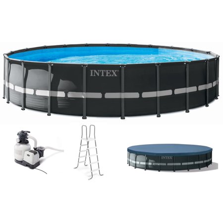 Intex 22ft X 52in Ultra XTR Frame Round Pool Set with Sand Filter Pump