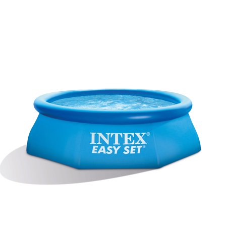 Intex 8ft x 30in Easy Set Inflatable Above Ground Family Swimming Pool