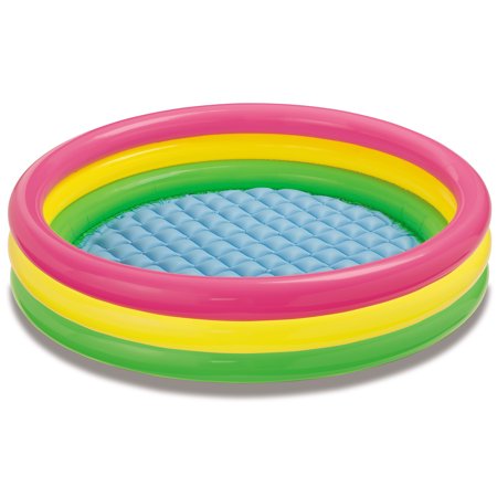 Intex Inflatable Sunset Glow Colorful Backyard Kids Play Pool | 57422EP
