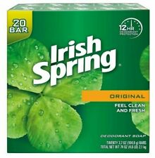 Irish Spring Original Deodorant Soap, 4oz - 20 Pack